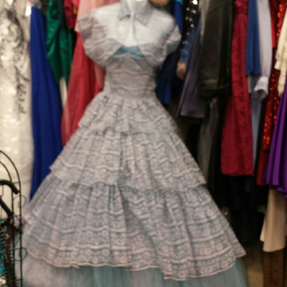 Vintage Formal Ball Gown - Picture 1 of 4